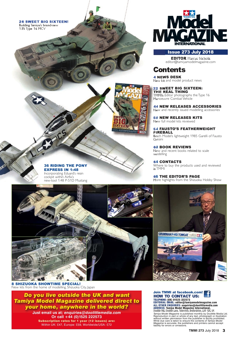 Tamiya Model Magazine 273 (2018-07)